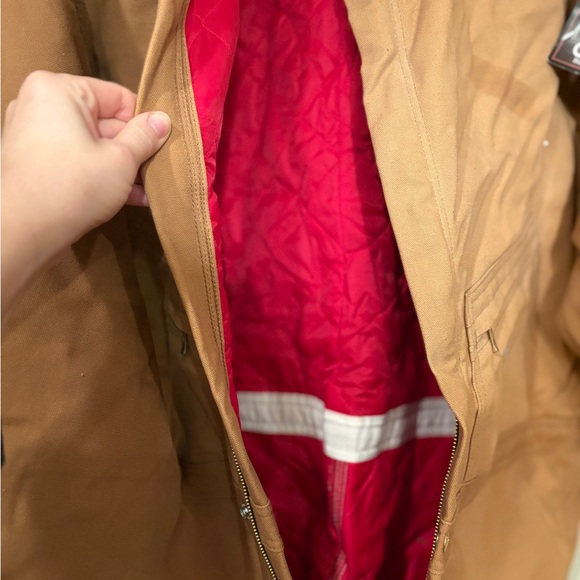 NWT Vintage Carhartt Duck Coverall Quilt Lined Made in USA 52 Tall - Picture 6 of 14